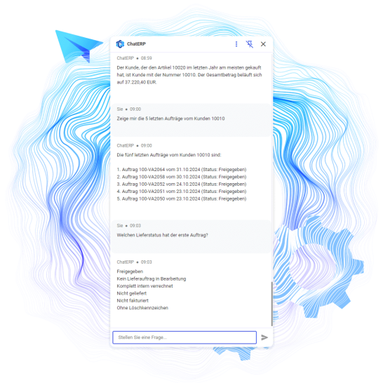 Abfrage des Lieferstatus