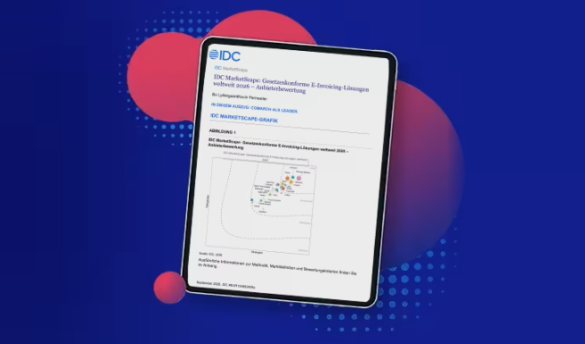 Comarch zählt zu den Leadern im IDC MarketScape: Gesetzeskonforme E-Invoicing-Lösungen weltweit 2026
